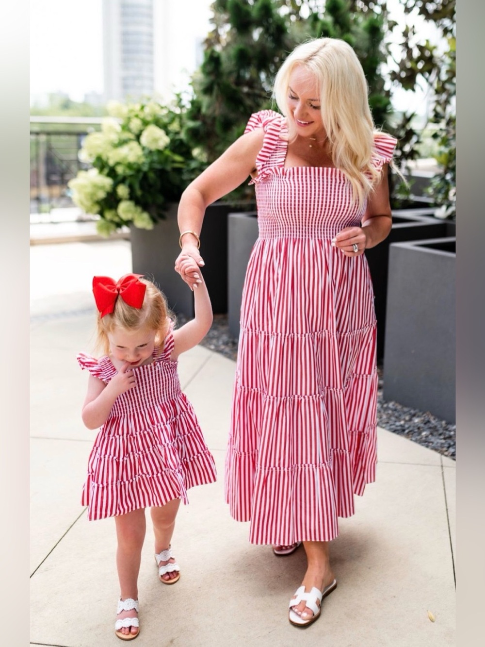 Hill House Tiny Ellie size 5/6 Red Stripe
